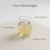 Vaso de Agua Acrílico sin Asa de 16 oz