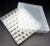 Caixa de 52 grades para tubos de freezer/Freezer de 5ml Caixa de armazenamento de caixas de frascos de amostra de 5ml Caixa de armazenamento a frio Suporte para frascos de amostra