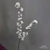 Simulação de nevoeiro branco flores de casamento rime decoração de auditório de casamento guia rodoviário teto flor artificial flor de plástico