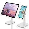 Soporte para Teléfono Móvil de Escritorio Retráctil Soporte Perezoso Soporte para Teléfono Móvil de Transmisión en Vivo Plegable Material ABS Al por Mayor en Stock