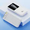 Batería Externa de Gran Capacidad Transfronteriza 10000mAh 22.5W Carga Súper Rápida con Cable y Pantalla Digital, Viene con Cable Integrado