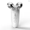 Masajeador EMS de Reemplazo Doble Cabezal Ruso Microcorriente Vibración Lifting Dispositivo de Belleza Luz Roja y Azul Introducción Dispositivo de Belleza