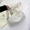 Bolso de lona de gran capacidad para mujer, estilo coreano, estilo Mori, informal, de nailon, tipo bandolera para estudiantes universitarios.