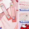 Guangbo Kt841023 Serie Sanrio Hello Kitty Regla Plegable de 30 cm Dibujo y Medición para Estudiantes Regla de Dibujos Animados