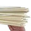 Material de haste ABS amarela para arroz especificação pequena haste sólida de plástico ABS acrilonitrila diâmetro pequeno modelo de mesa de areia feito à mão barra redonda