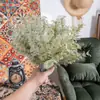 Flores Artificiales Estilo Nórdico con Hierbas, Decoración para el Hogar, Ramos de Boda, Paredes de Flores de Rosa, Flores Falsas Estilo Ins
