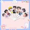 Times Youth League cp Song Yaxuan Liu Yaowen Artículos de apoyo para conciertos de estrellas Abanico plegable de siete pliegues