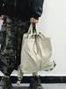 Mochila transfronteriza de ocio ligera multifuncional para hombres y mujeres 2025 nueva moda portátil para viajes mochila con cordón de comercio exterior