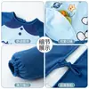 Delantal infantil impermeable y resistente a las manchas de manga larga para otoño e invierno, apto para niños, usado como prenda protectora o delantal para comer en el jardín de infantes
