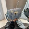 Bolso Pequeño de Diseño de Nicho Color Block para Mujer 2026 Nuevo Popular Transfronterizo Bolso de Hombro de Moda Tendencia Bolso Cruzado Tipo Sillín
