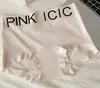 Patch de Letra Seda Gelada de Verão Roupa Íntima Sem Costura Estilo Maillard Calcinha Hipster Feminina Confortável Sensação de Pele Nua Cintura Média Cobertura Total do Quadril