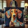 2026 Nueva Serie Transfronteriza de Cachorros Estampado Digital Bolso de Hombro Acolchado de Moda