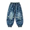 Jeans para niño modelo nuevo para primavera y otoño 2026, pantalones largos casuales para niño estilo coreano geniales para otoño