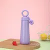 Taza con Forma de Pétalo de Aspecto Elegante, Creativa y de Moda, Taza Portátil, Asa de Anillo, Taza Termo Linda, Taza de Agua para Deportes