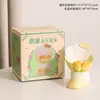 Ramo de tulipanes, decoración de mesa de resina, regalo para el Día del Maestro, arreglo floral para vinoteca, maceta de suculentas para mamá
