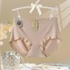 Ropa interior modal sin costuras para mujer nueva verano delgada para niñas doble fondo entrepierna talla grande bragas triangulares al por mayor
