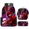 Mochila de Liberación Rápida Transfronteriza de Spider-Man Mochila Escolar para Estudiantes de Primaria y Secundaria Mochila de Anime de Gran Capacidad