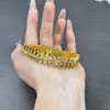 Nova Joia com Design de Nicho Liga de Zinco Espiga de Trigo Pulseira Aberta para Mulheres, Acessório Versátil para o Dia a Dia, Alta Qualidade