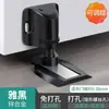 Sin perforaciones Ajustable Succión al suelo Hotel Puerta Fuerte Magnético Succión de puerta Succión Magnética Baño Anticolisión Invisible Aleación de Zinc Succión al suelo