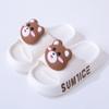 Ropa de Exterior de Verano Nuevas Pantuflas Infantiles Zapatos para Niños Pantuflas de Dibujos Animados Tridimensionales Suela Suave Sandalias Antideslizantes para Niños y Niñas