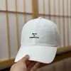 Gorra de Béisbol Deportiva Secado Rápido de Viaje Primavera y Otoño Estilo Coreano Bordado Simple de Letras para Mujeres Pareja Ala Suave Adelgazante de Rostro Gorra de Pico