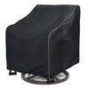 Funda para muebles de patio transfronterizos de Amazon, funda para sofá, funda para silla giratoria de exterior, resistente al agua y al polvo.