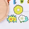 Amazon Flor de Dibujos Animados Goma Suave de PVC Decoración para Zapatos DIY Accesorios para Zapatos Croc Hebilla de Zapato Accesorios de Adorno de Flor de Colores para Zapatos