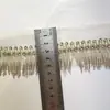 Malla de Perlas para Uñas con Borla de Encaje Accesorio para Bota de Invierno Ropa Disfraz Accesorio de Abalorios para el Hogar DIY