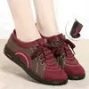 Zapatos de Tela del Viejo Pekín para Mujer, Nuevos Modelos de Primavera y Otoño, Zapatos Planos Ligeros Antideslizantes, Zapatos de Corte Profundo, Zapatos Casuales Cómodos de Suela Suave