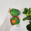 Cubierta para audífonos de manzana estilo retro transferencia de agua flor creativa silicona aplicable airpods cubierta protectora para audífonos venta al por mayor