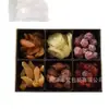 Compre Recipientes de Alimentos, Lanches de Frutas Secas para Uso Diário, Caixas de Madeira Descartáveis, Caixas de Madeira Multiúso com Quatro Compartimentos e Tampas Transparentes, Caixas Bento