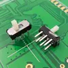 Mini Interruptor Basculante MSS-22D18 Doble Fila Seis Pines Conector para Placa de Circuito Impreso Interruptor Deslizante de Encendido/Apagado Interruptor de Banda de Dos Velocidades