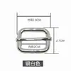 Accesorios para bolso gancho hebilla metálica gancho hebilla japonesa hebilla de bolso hebilla de ajuste para equipo de mochila cadena de bolso hebilla colgante Hebilla D