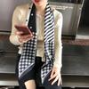 Lenço de seda longo e pequeno feminino imitação de gravata de seda faixa de cabelo outono e inverno novo decorativo All-match moda Internet celebridade lenço de fita estreita fina