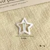 Horquilla de estrella de cinco puntas con forma de dopamina para niña, bonita horquilla de estrella Y2K con forma de viento dulce y picante, horquilla rota, accesorios para el cabello para niña