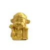 Impressão 3D Deus Dourado da Riqueza Pequenos Ornamentos Bonitos Desenhos Animados Cinco Vias Deus da Riqueza Escritório Desktop Abençoado Ano Novo Ornamentos