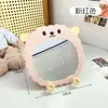 Espejo de escritorio Espejo de tocador Espejo de tocador con espejo de escritorio plegable Espejo de princesa Espejo plegable simple para dormitorio Venta al por mayor