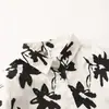 Camisa Retrô com Estampa de Tinta para Primavera e Outono, Top Fino Versátil de Alta Qualidade Novo Estilo Chinês para Mulheres Que Parecem Mais Jovens