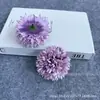 Flores de diente de león artificiales más vendidas transfronterizas de Amazon, crisantemos de bola dorada y crisantemos de ping pong para escaparates de tiendas