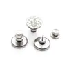 Artefacto ajustador de cintura botón sin clavos 17mm Pantalones de mezclilla cintura Gran Cambio Pequeño desmontable ajustable sin costuras botón de metal