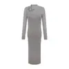"Alma Gêmea" Roupa de Ano Novo 2026 Camisa Base Tricotada com Laço Clássico Suéter Pulôver Elegante Feminino