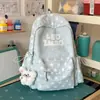 Mochila con Estampado de Lunares y Estrellas, Fresca y Suave, para Niñas, Mochila para Fiestas Estudiantiles, Mochila Diaria para Viajes al Trabajo y Clases para Mujeres