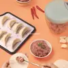 Machacador de Ajo Manual, Molinillo para Pasta de Ajo, Triturador de Ajo, Prensa y Picadora de Ajo Casera, Picadora de Ajo
