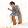 Novedad Primavera 2020 Medias para Niñas Leggings Infantiles Moda Color Sólido Lazo Abertura en la Entrepierna Calcetines Sencillos para Mujer