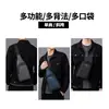 Bolso de pecho cruzado impermeable y resistente al desgaste para hombre, casual, para ciclismo al aire libre, bolso de hombro, bolso cruzado