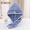 Touca de Secagem de Cabelo de Veludo Doce Tira Estreita Ampliada Espessada Secagem Rápida Forte Absorção de Água Touca de Secagem de Cabelo para Mulheres Toalha de Absorção de Água Touca de Secagem de Cabelo