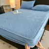 2026 Novo Lençol de Cama de Leite para Todas as Estações Capa de Cama Protetor de Colchão Acolchoado Espesso Cobertura Completa Impermeável à Prova de Urina