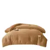 Colcha de terciopelo de leche para invierno, reversible, 5 kg, colcha de invierno de franela, acolchado grueso, cálido, núcleo de colcha de invierno, protector de colchón transfronterizo