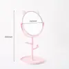 Espejo de maquillaje giratorio HD, portátil, de escritorio, con orejas de gato, de princesa, para dormitorio de estudiantes, venta al por mayor