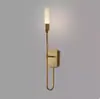 Luminária de Parede Moderna Minimalista para Sala de Estar, Luz de Parede Criativa Longa em Formato de Tira para Fundo, Luminária de Cabeceira para Quarto, Iluminação de Corredor de Hotel e Villa